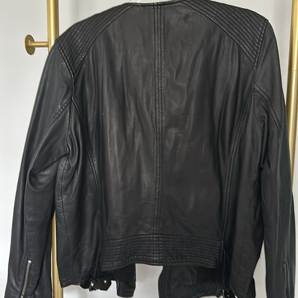 Lucky Brand Women’s Lamb Leather Jacket XL - Picture 2 of 3